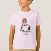 boba-thee t-shirt (Voorkant)