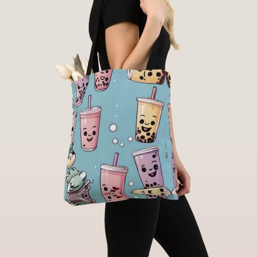 boba-thee tote bag (Dichtbij)