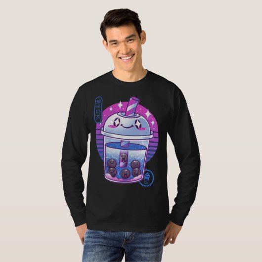 Boba Wave Tea T-shirt (Voorkant volledig)