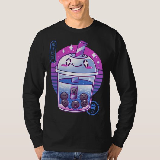 Boba Wave Tea T-shirt (Voorkant)