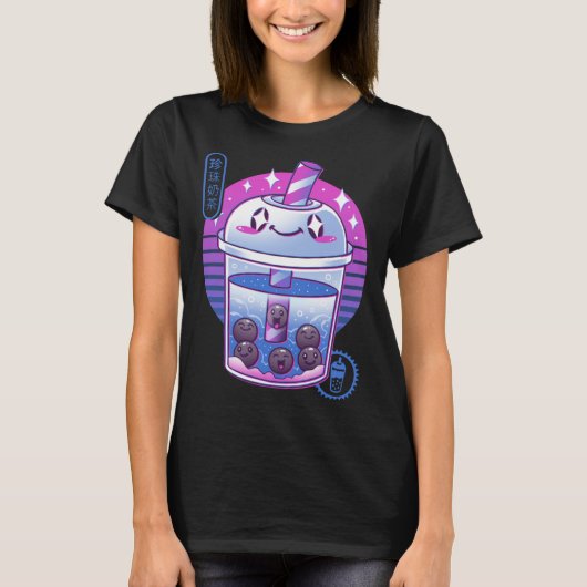 Boba Wave Tea T-shirt (Voorkant)