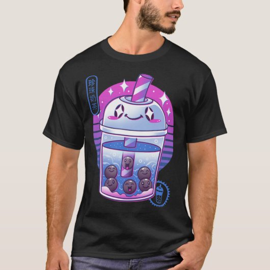 Boba Wave Tea T-shirt (Voorkant)