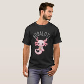 Bobalotl Axolotl Boba Tea Bubble Milk Tea T-shirt (Voorkant volledig)