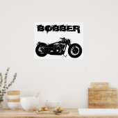 Bobber Bike Poster (Keuken)