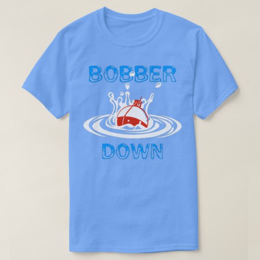 Bobber Down Vist design T-shirt (Design voorkant)