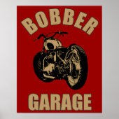 Bobber Garage Poster (Voorkant)