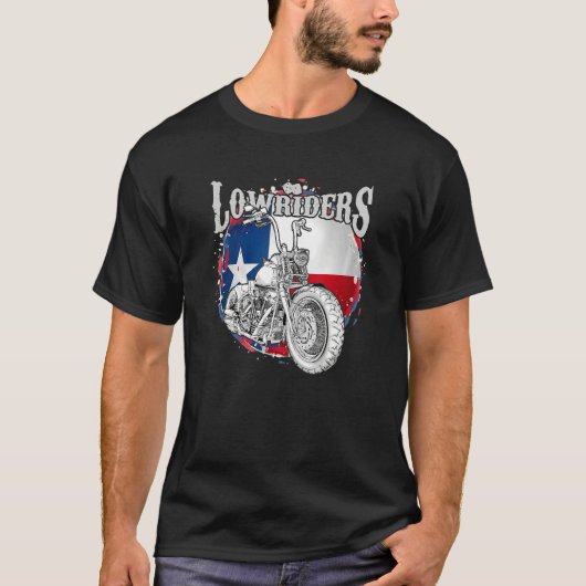 Bobber Low Rider Clothes Chicano Cholo Vicla Lowri T-shirt (Voorkant)