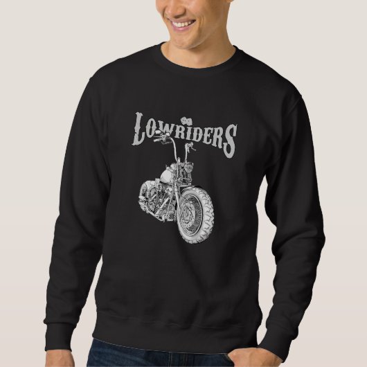 Bobber Low Rider Clothes Chicano Cholo Vicla Lowri Trui (Voorkant)