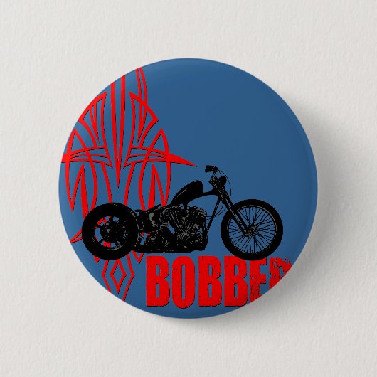 Bobber Motorbike Ronde Button 5,7 Cm (Voorkant)