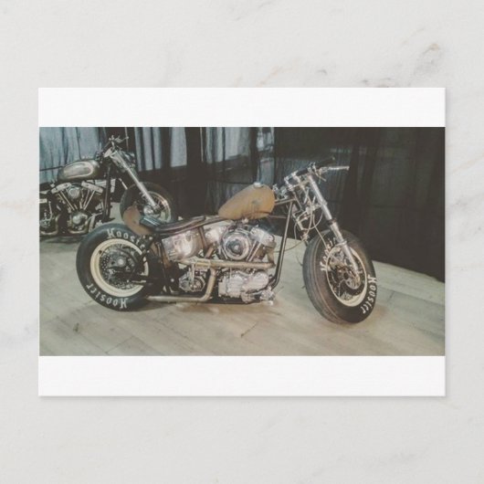 bobberfiets briefkaart (Voorkant)