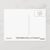 Bobbie Pyron Auteur van A Dog's Way Home Briefkaart (Achterkant)