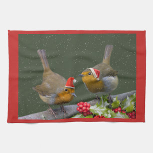 Bobbin' Robins Kitchen Towel Theedoek