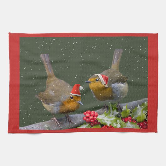 Bobbin' Robins Kitchen Towel Theedoek (Horizontaal)