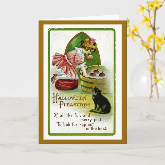 Bobbin voor appels kaart (Gele Bloem)