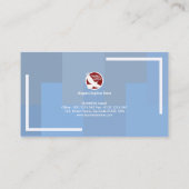 Bobbing Blue Boxes Supply Chain Manager Visitekaartje (Achterkant)