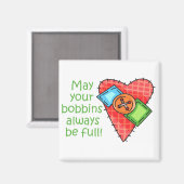 Bobbins altijd vol magneet (Voorkant / Achterkant)