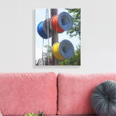 Bobbins Canvas Afdruk (Insitu (Woonkamer))