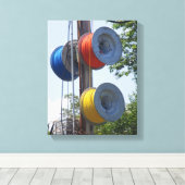 Bobbins Canvas Afdruk (Insitu (Houten vloer))