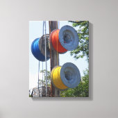 Bobbins Canvas Afdruk (Voorkant)