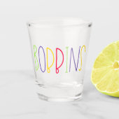 Bobbins, Manchester, Noord-Engeland Slang Shot Glas (Voorkant)