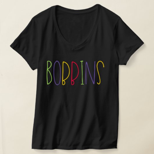 Bobbins, Manchester, noordelijke Slang voor rubber T-shirt (Laagn)