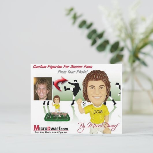 Bobbleheads Bobblehead Bobble Heads Briefkaart (Staand voorkant)