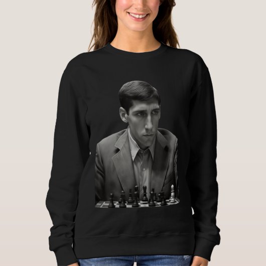 Bobby Behind Chess Board Trui (Voorkant)