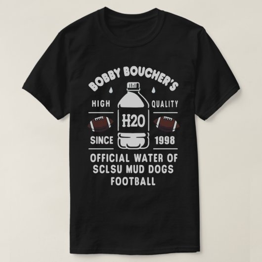 Bobby Bouchers Hoge Kwaliteit H2O 1 T-shirt (Design voorkant)