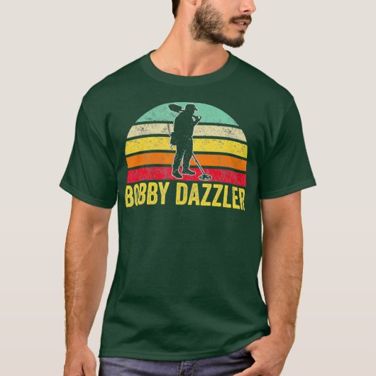 Bobby Dazzler Treasure Hunting Gifts Metal T-shirt (Voorkant)