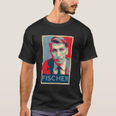 Bobby Fischer Chess T-shirt (Voorkant)