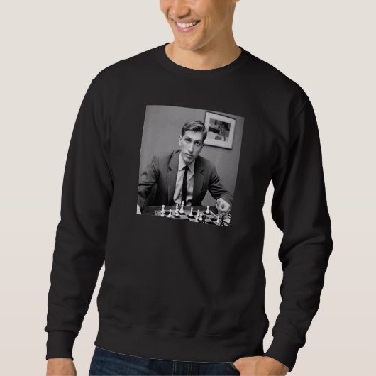 Bobby Fischer Schaken Trui (Voorkant)
