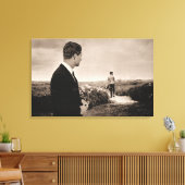 Bobby herinnert zich Jack Canvas Afdruk (Insitu (Woonkamer))