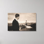 Bobby herinnert zich Jack Canvas Afdruk (Voorkant)