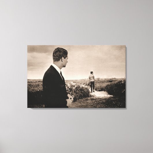 Bobby herinnert zich Jack Canvas Afdruk (Voorkant)