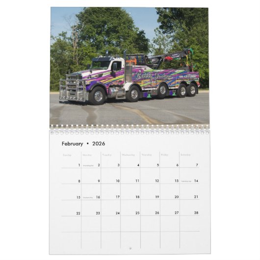 Bobby Jackson Calendar Kalender (Feb 2026)