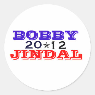 Bobby Jindal '12 Ronde Sticker