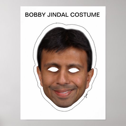 Bobby Jindal Costume Poster (Voorkant)