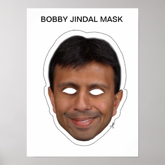 Bobby Jindal Mask Poster (Voorkant)