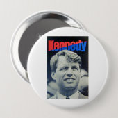 Bobby Kennedy '68 Ronde Button 4,0 Cm (Voorkant /achterkant)