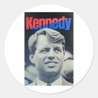 Bobby Kennedy '68 Ronde Sticker