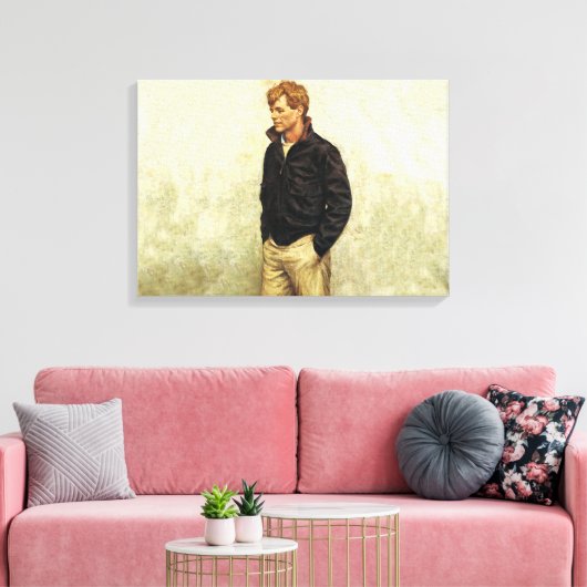 Bobby Kennedy Canvas Afdruk (Insitu (Woonkamer))