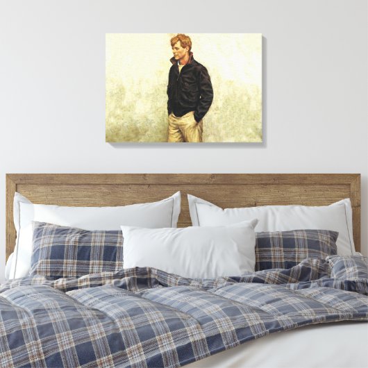 Bobby Kennedy Canvas Afdruk (Insitu (Slaapkamer))