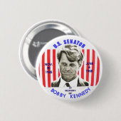 Bobby Kennedy Memorial Button (Voorkant /achterkant)