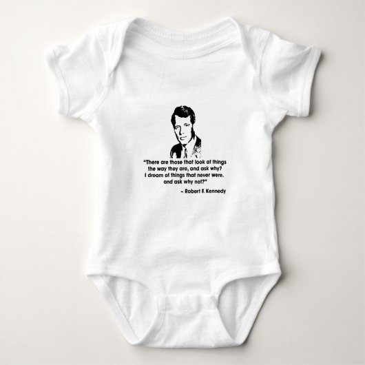 BOBBY KENNEDY QUOTE ROMPER (Voorkant)