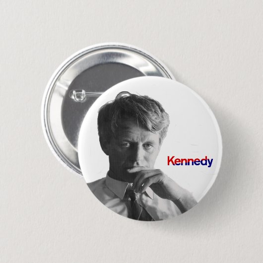 Bobby Kennedy Ronde Button 5,7 Cm (Voorkant /achterkant)