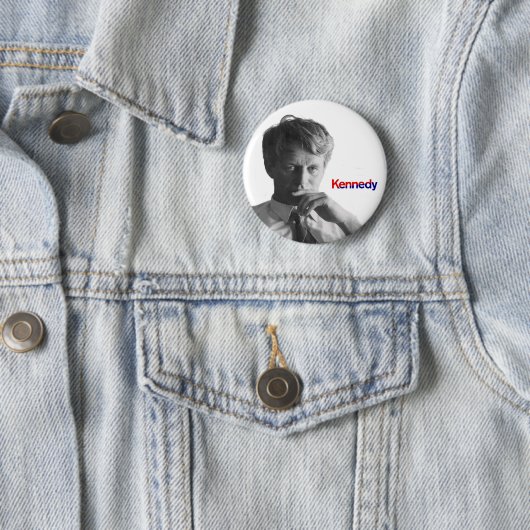 Bobby Kennedy Ronde Button 5,7 Cm (In situ)