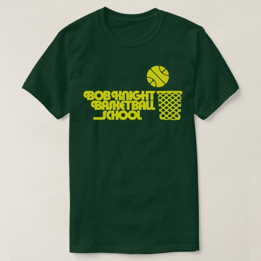 Bobby Knight Basketbalkamp T-shirt (Design voorkant)