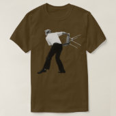 Bobby Knight DE STOEL GOOIEN T-shirt (Design voorkant)