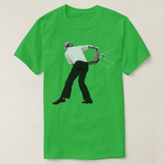 Bobby Knight DE STOEL GOOIEN TS shirt (Design voorkant)