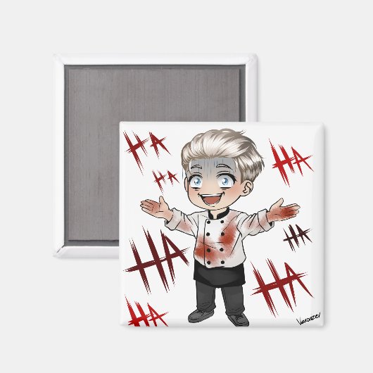 Bobby Magnet beroemd gemaakt door Vex (Voorkant / Achterkant)